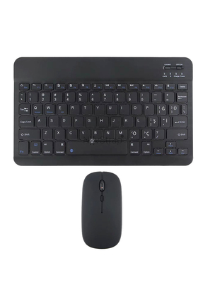 NovStrap Bluetooth Klavye Mouse Seti Şarjlı (Türkçe Q Karakter) Tüm Tablet ve...