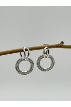 AUBRA Eon Petal Vintage Çelik Küpe - Antialerjik