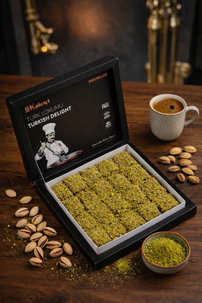 Kaleiçi Premium Delight Toz Antep Baklava Dilim Türk Lokumu