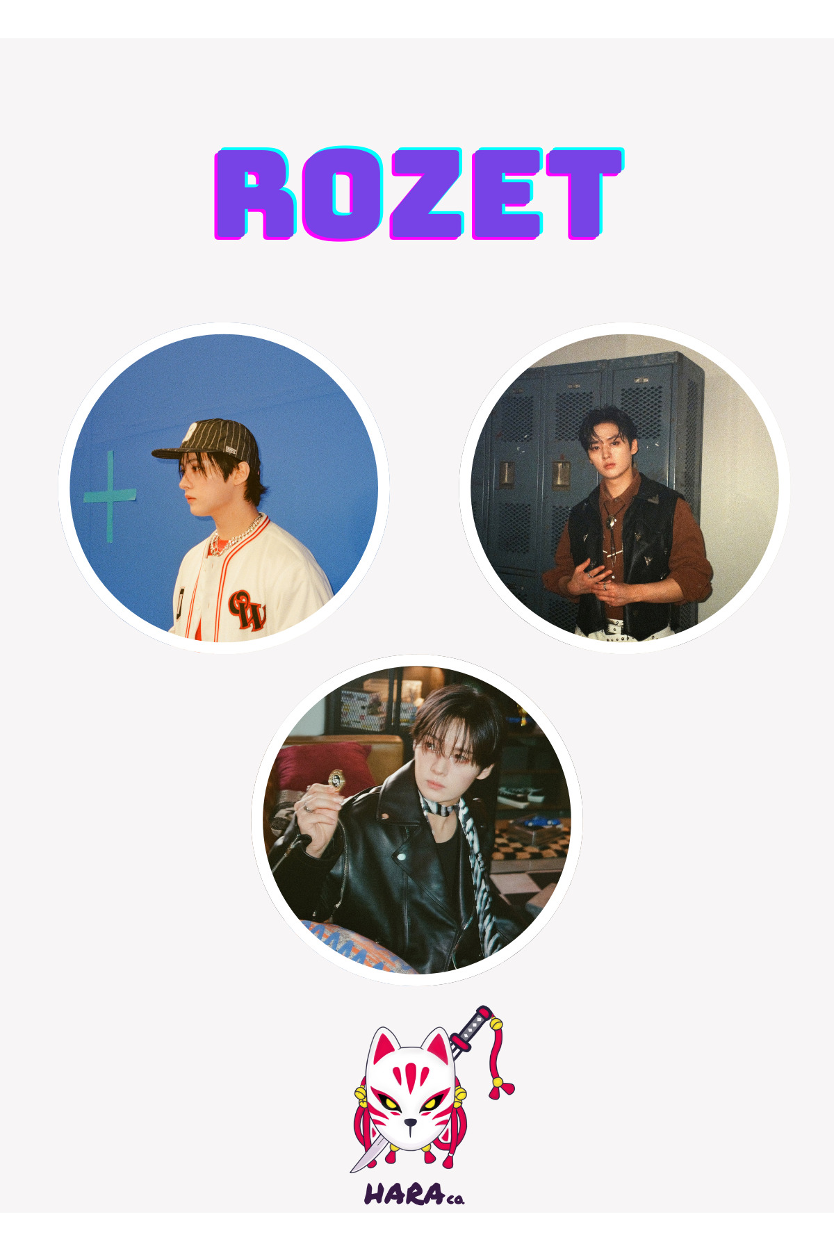 Hara Company Stray Kids Lee Know Karma Albüm Rozet Seti (3'LÜ