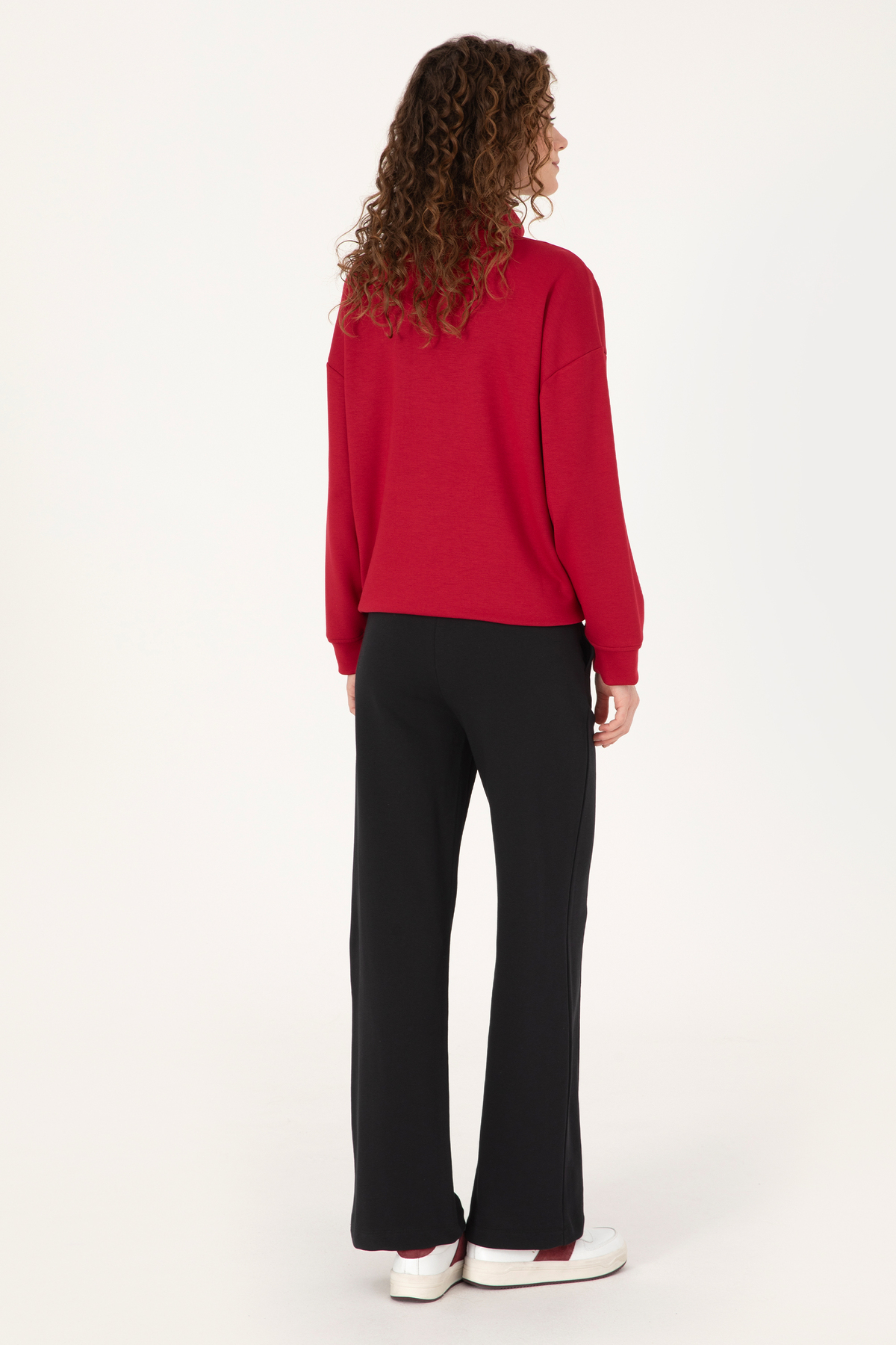 U.S. Polo Assn.  Kadın Siyah Eşofman Altı 50314242-VR046 - Görsel 4