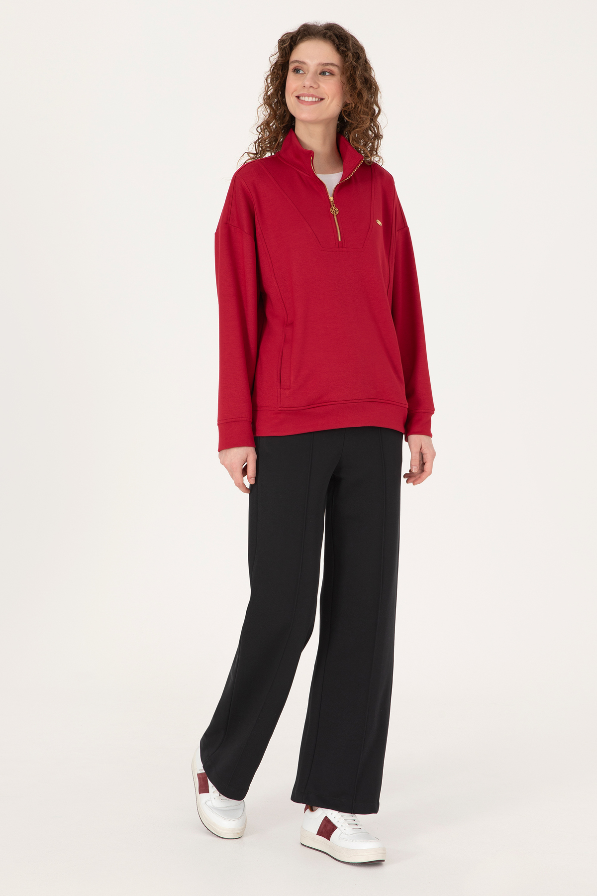 U.S. Polo Assn.  Kadın Siyah Eşofman Altı 50314242-VR046