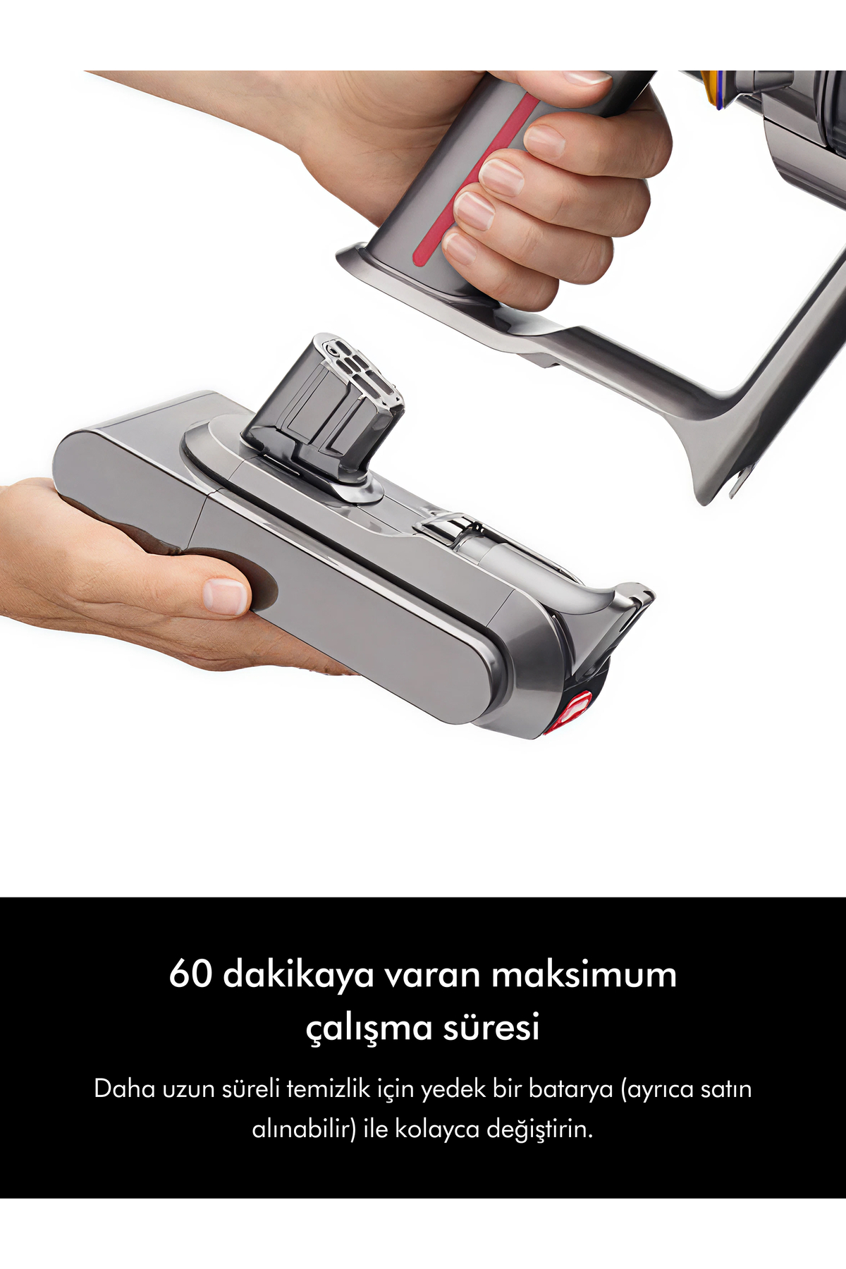 DYSON V12s Detect Slim Submarine™ ıslak temizleme özellikli