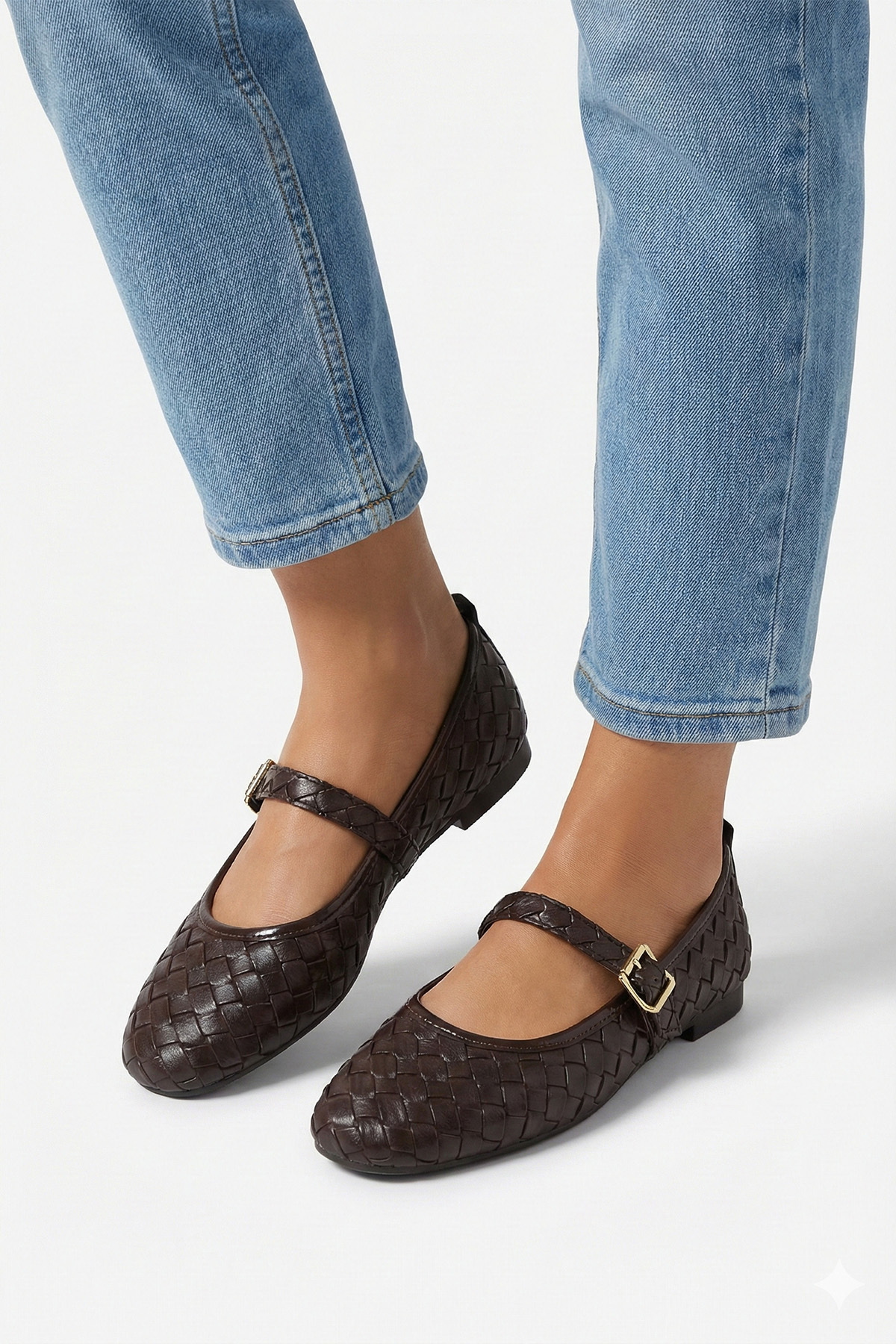 StWenn  Kadın Örgü Babet Ortopedik Hafif Taban Günlük Kullanım - Görsel 3