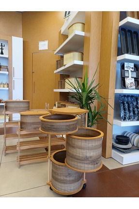 ARBOR EV AHŞAP PATATES SOGAN SARIMSAKLIK KEMENÇE