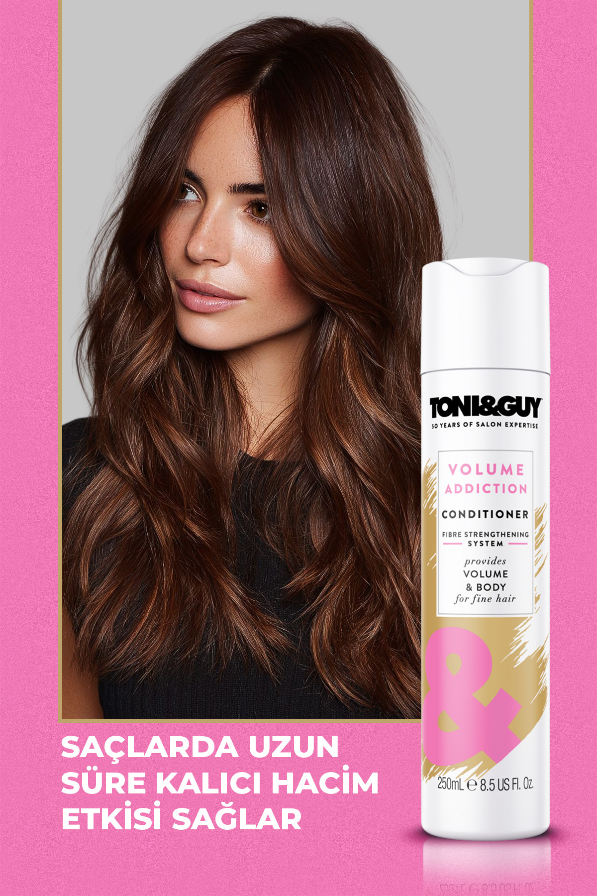 Volume Addiction İnce Telli Saçlar İçin Hacim Veren Saç Kremi 2x250 ml — TNGY0013 — تصویر 4 از 5