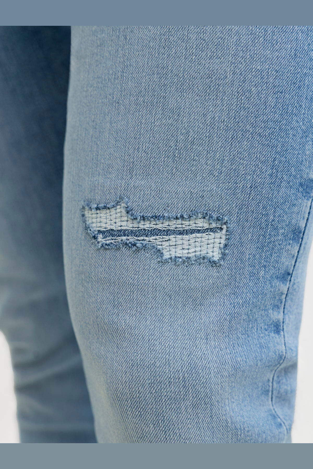 شلوار جین مردانه راسته فاق نرمال | جک اند جونز Jack & Jones 12289541 - تصویر 8