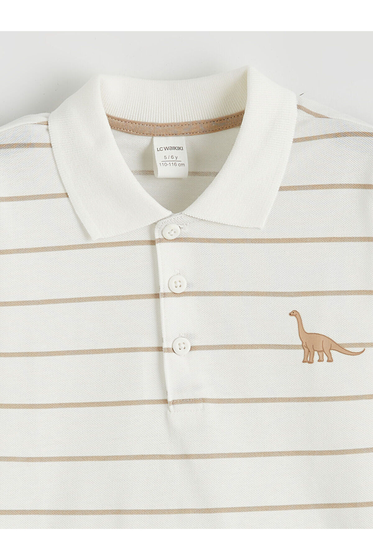 LC Waikiki Nevaa Collection Ekru Polo Yaka Erkek Çocuk Tişört ve Pantolon fotoğrafı 5 (önizleme)