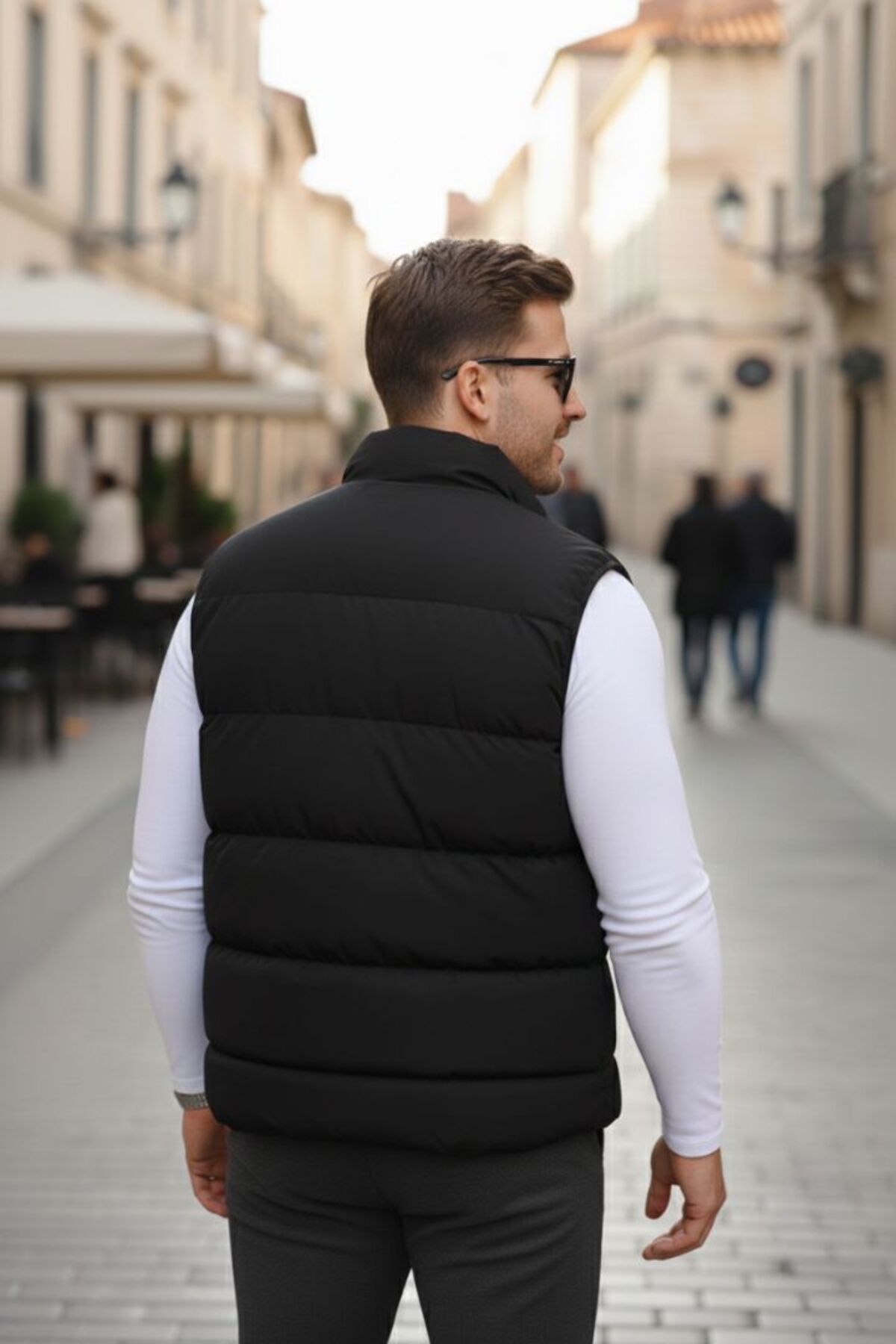 Last fashion  Yeni Sezon Su Geçirmez Erkek Şişme Yelek - Görsel 3