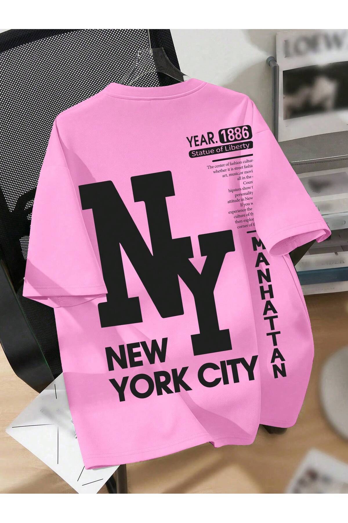 EYAX MODA ΝΕΟΥ ΥΟΡΚΗΣ NY ΜΠΛΟΥΖΑΚΙ ΜΕ ΣΤΑΜΠΑ ΣΤΗΝ ΠΛΑΤΗ