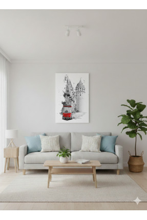 DeltaDesign Galata Kanvas Tablo