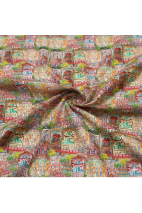 podyum baskı Rengarenk evli Desenli Dijital Baskılı Döşemelik Koltuk Kumaşı, ...