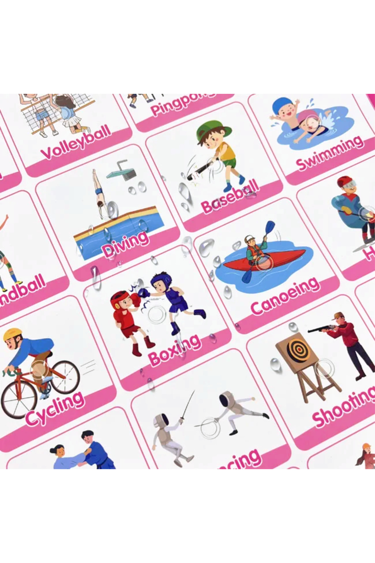 TALOO sesli kitaplar Sports Ingilizce Konuşan Sesli Poster fotoğrafı 3 (önizleme)