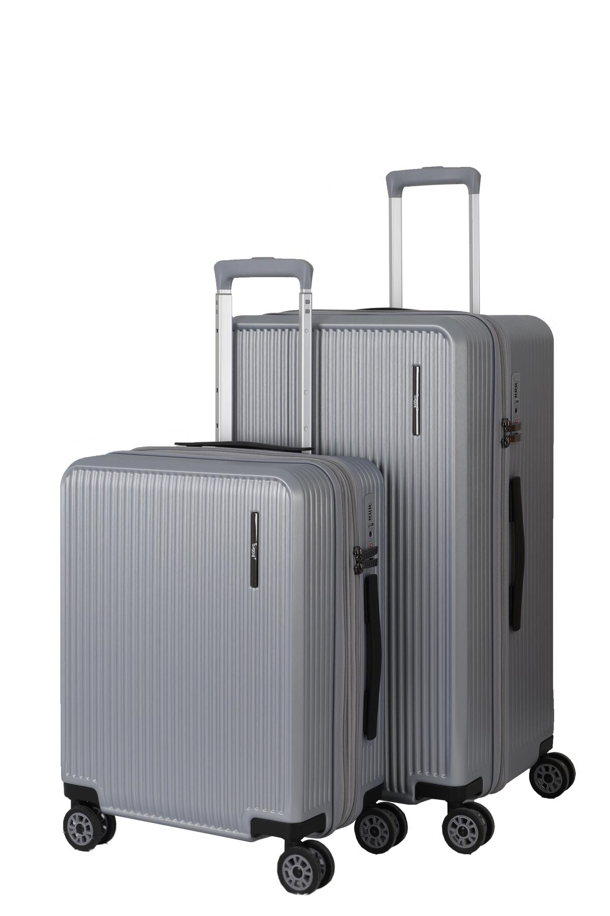 Baggaj V2521 PC VALİZ SILVER SET - Fiyatı, Yorumları