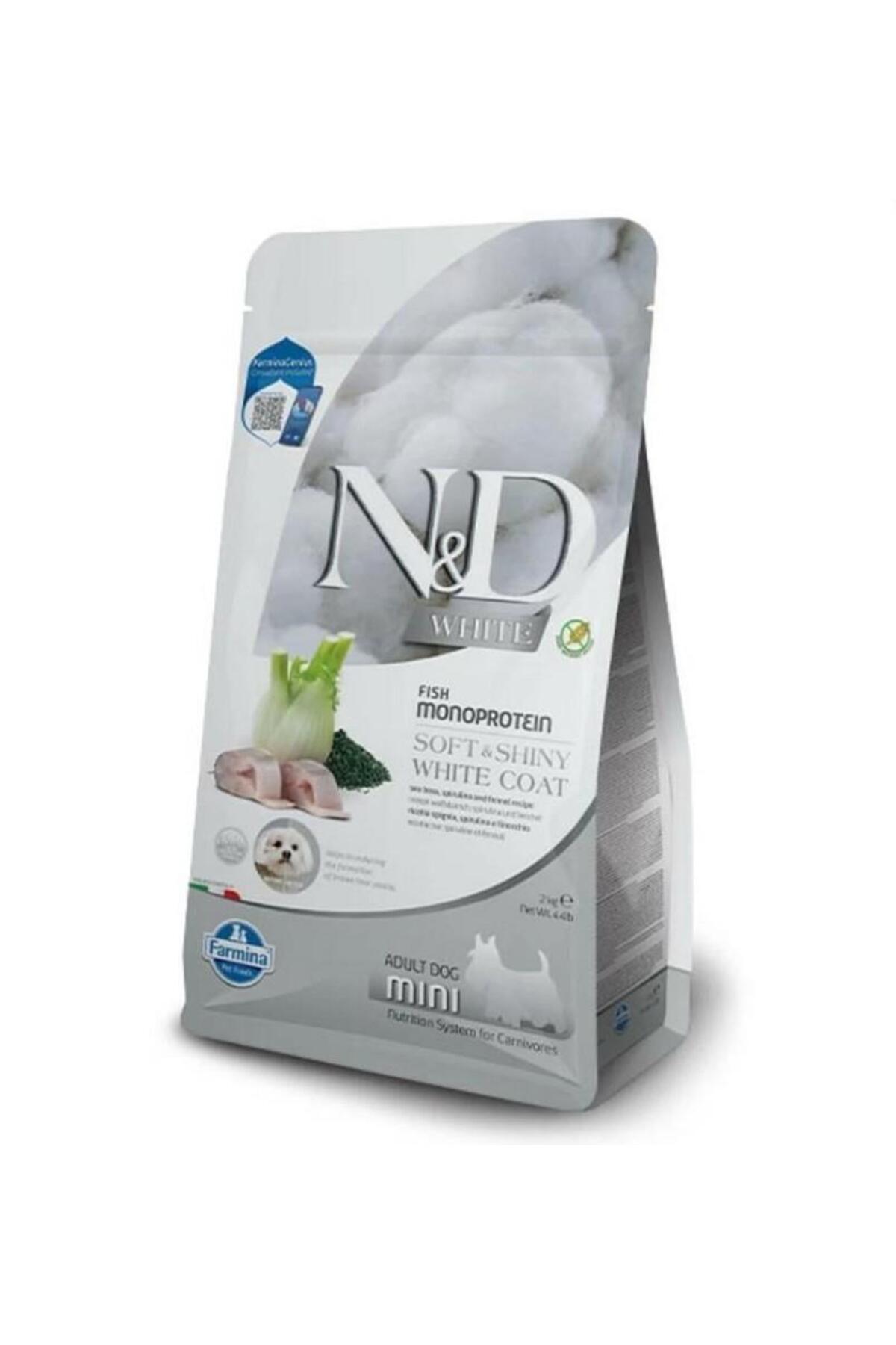 White Levrek Spirulina ve Rezeneli Küçük Irk Yetişkin Köpek Maması 2kg