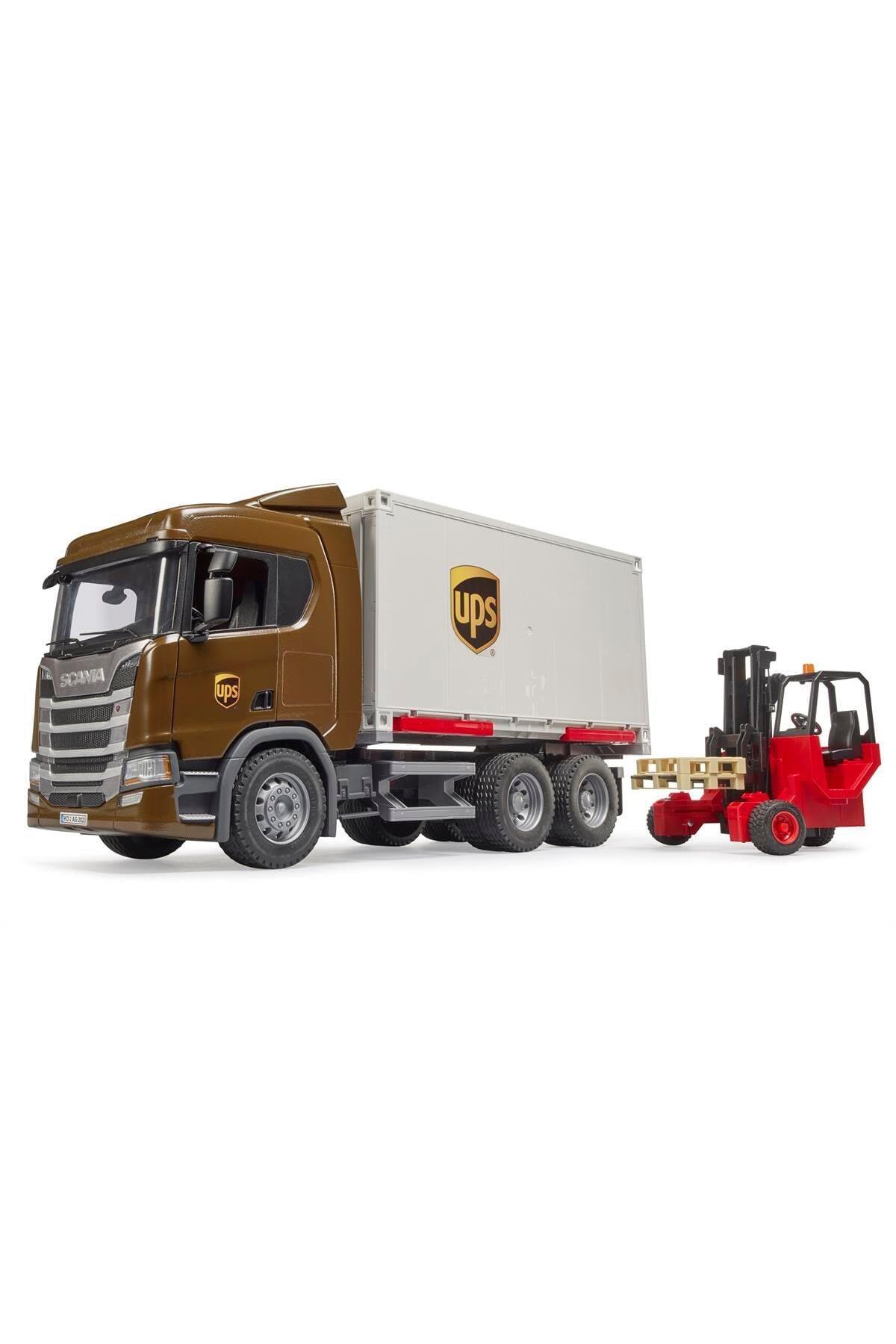 Genel Markalar Scania 560R Ups Kargo Kamyonu BR03582 fotoğrafı 2 (önizleme)