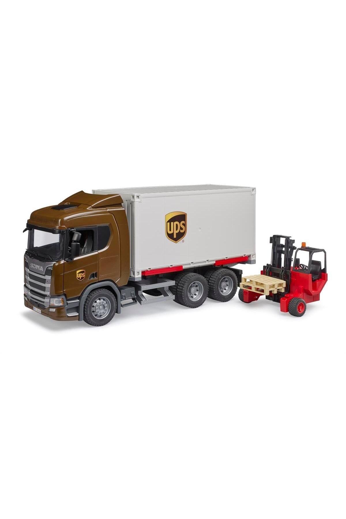 Genel Markalar Scania 560R Ups Kargo Kamyonu BR03582 fotoğrafı 6 (önizleme)