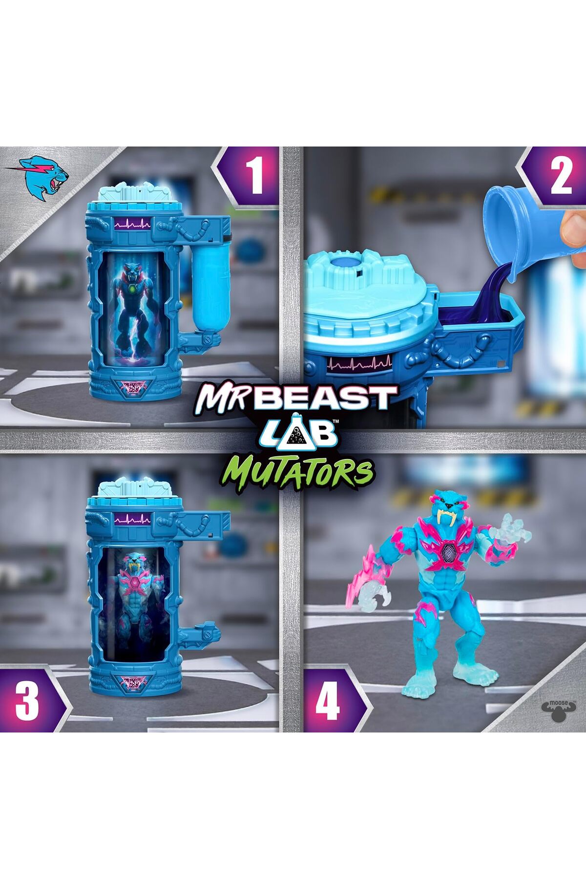 Cici Oyuncak MrBeast Lab Hyper Fusion Mutators, Experiment