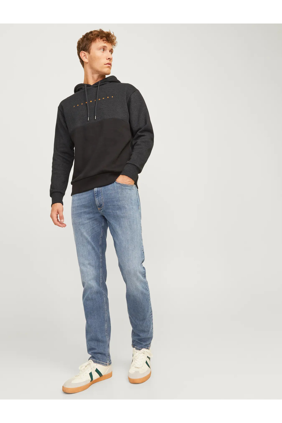 شلوار جین مردانه راسته | جک اند جونز Jack & Jones 12261838 - تصویر 8