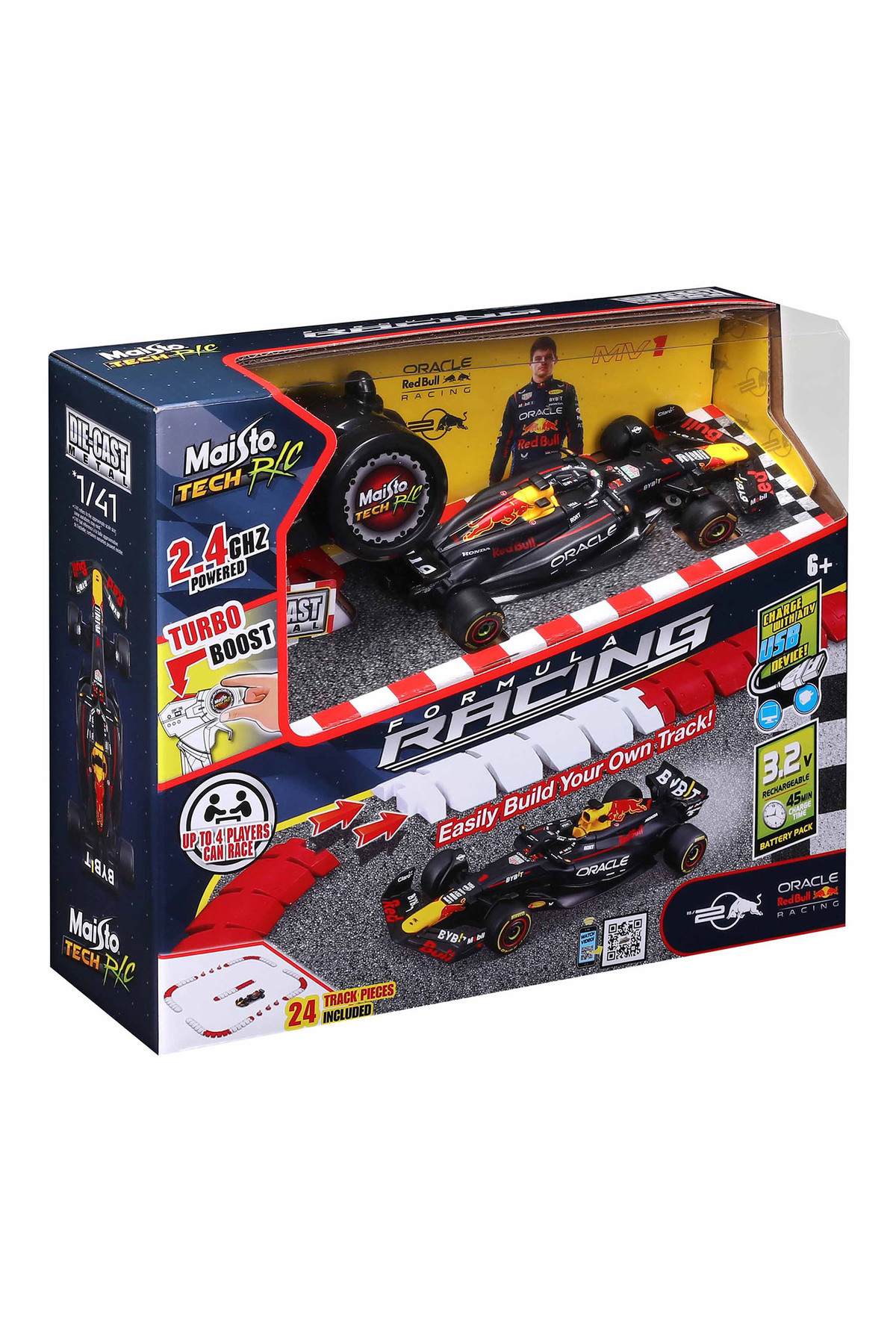 Maisto 1/41 Die-Cast Red Bull Racing Uzaktan Kumandalı Araba ve
