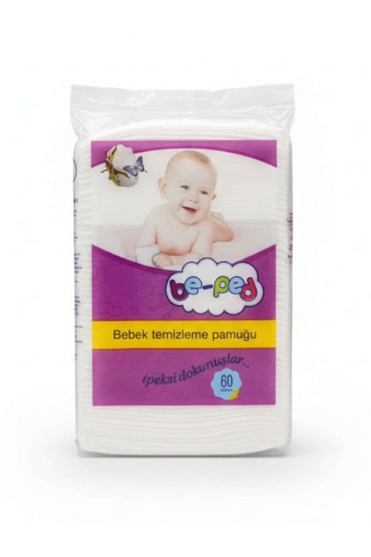Dermadolin MiniDolin 250 ml Bebek Nemlendirici Vücut Losyonu ve BePed Bebek Temizleme Pamuğu 60'lı fotoğrafı 3 (önizleme)