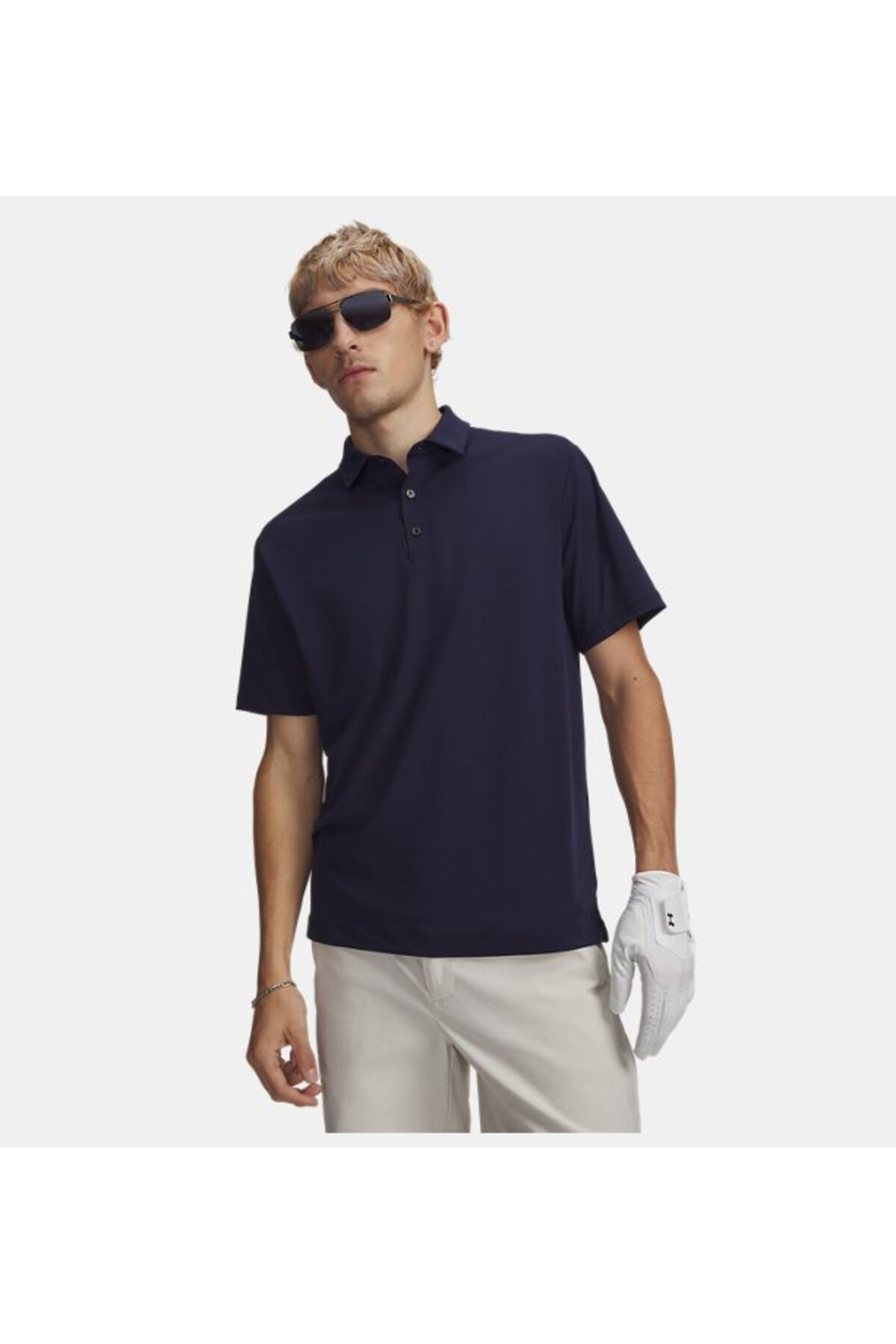 آندر آرمور تی‌شرت پولو مردانه UA Drive Bonded مدل 6009652-410