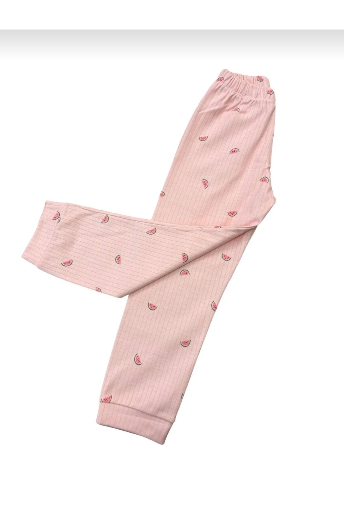 Pijama Pembe Karpuz Desenli - Pembe