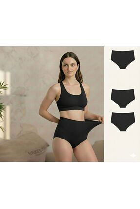 Kyro 3’’lü Alt Karın Toparlayan Ve Sıkılaştıran Yüksek Bel Slip Korse Külot