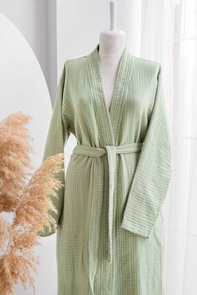 YASEMİNİNEVİ Müslin/Kimono Bornoz