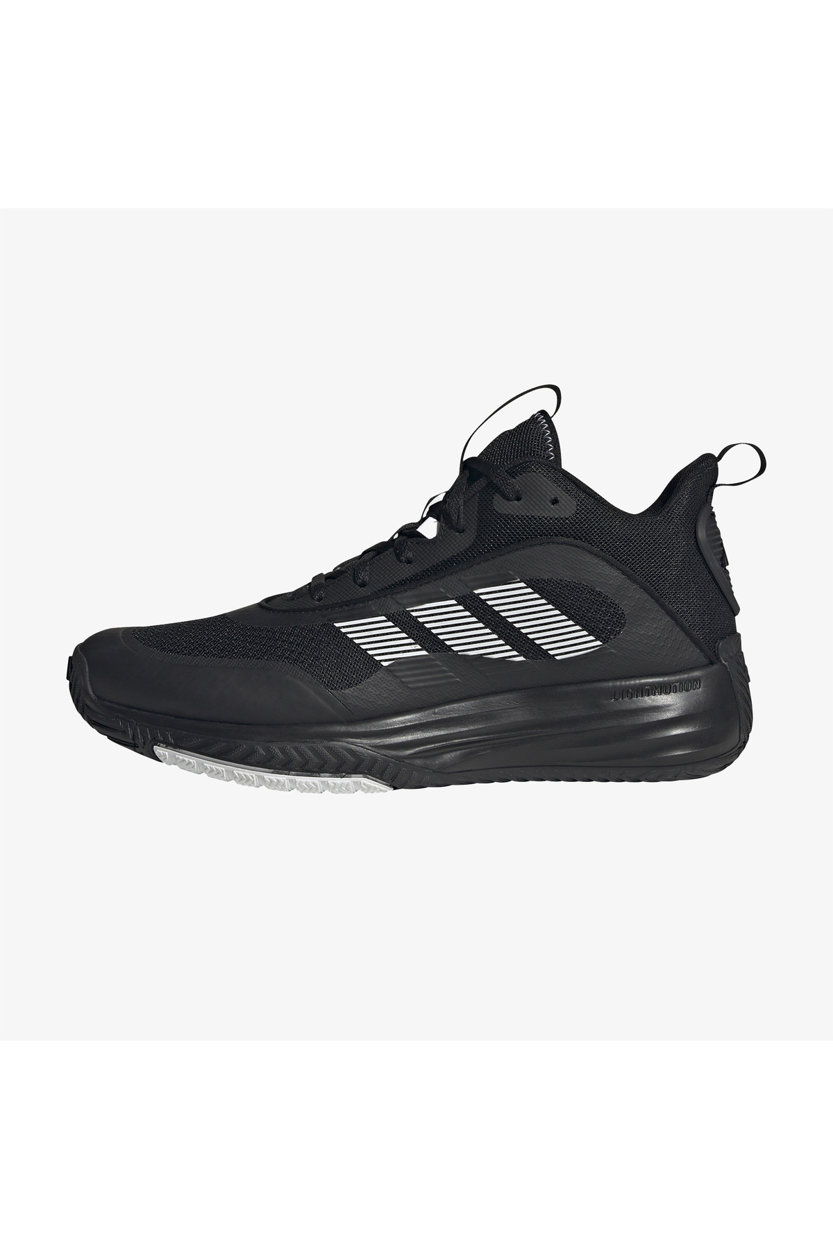adidas Ownthe Game 3.0 Erkek Siyah Basketbol Ayakkabısı görsel 3