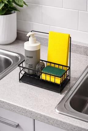 Wirewel Tezgah Üstü Sıvı Sabunluk Standı Ve Süngerlik Düzenleyici, Paslanmaz ...