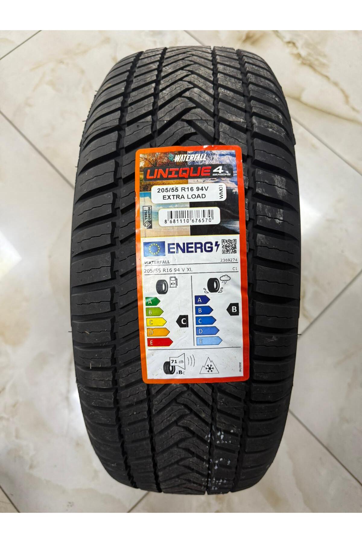 Waterfall 205/55R16 94V XL UNİQUE 4 SEASONS 2026 4 MEVSİM - Fiyatı