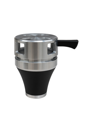 puffstore Metal Isı Yönetimli Nargile Lülesi - Kilitli Lotus Lüle Set