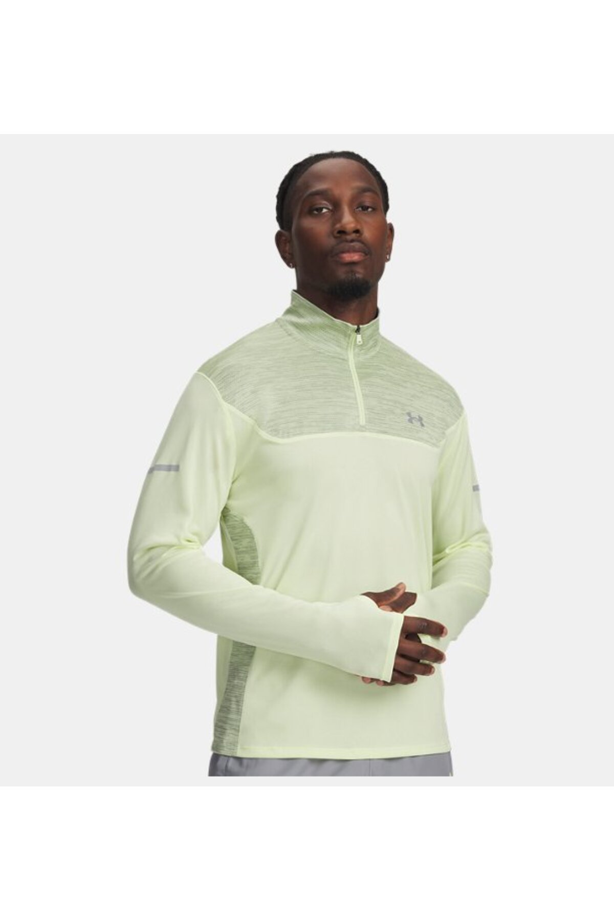 آندر آرمور سویشرت مردانه UA Tech Utility با زیپ ۱/۴، کد ۶۰۰۴۹۶۳-۳۹۱