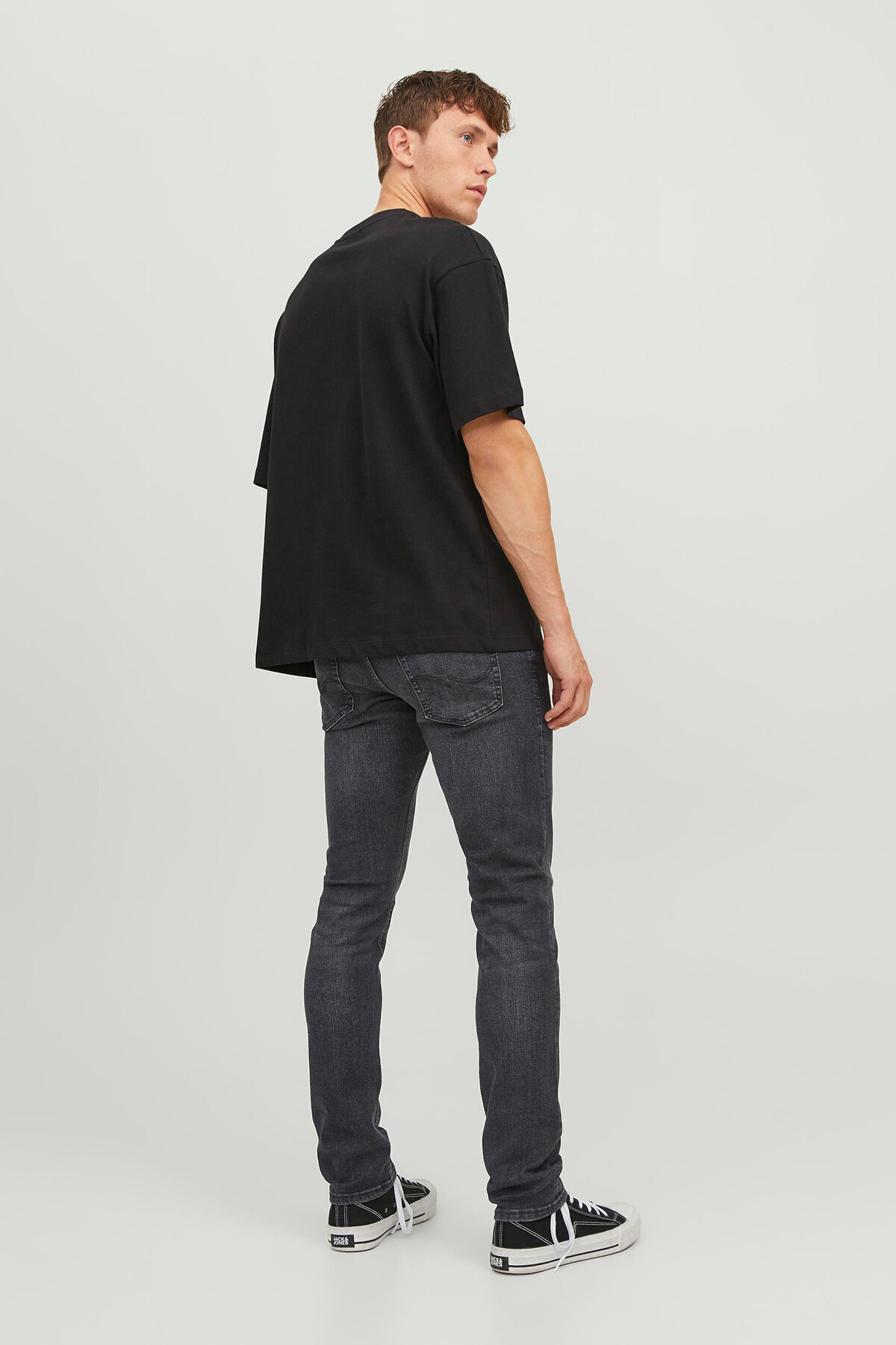 Jack & Jones  Jjiglenn Jjoriginal Sq 270 Noos Siyah Erkek Jean Pantolon 12243595 - Görsel 6