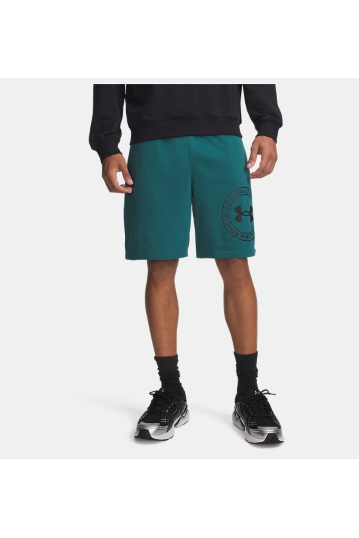 آندر آرمور شلوارک مردانه طرح گرافیکی Rival مدل UA Lightweight 6014689-338