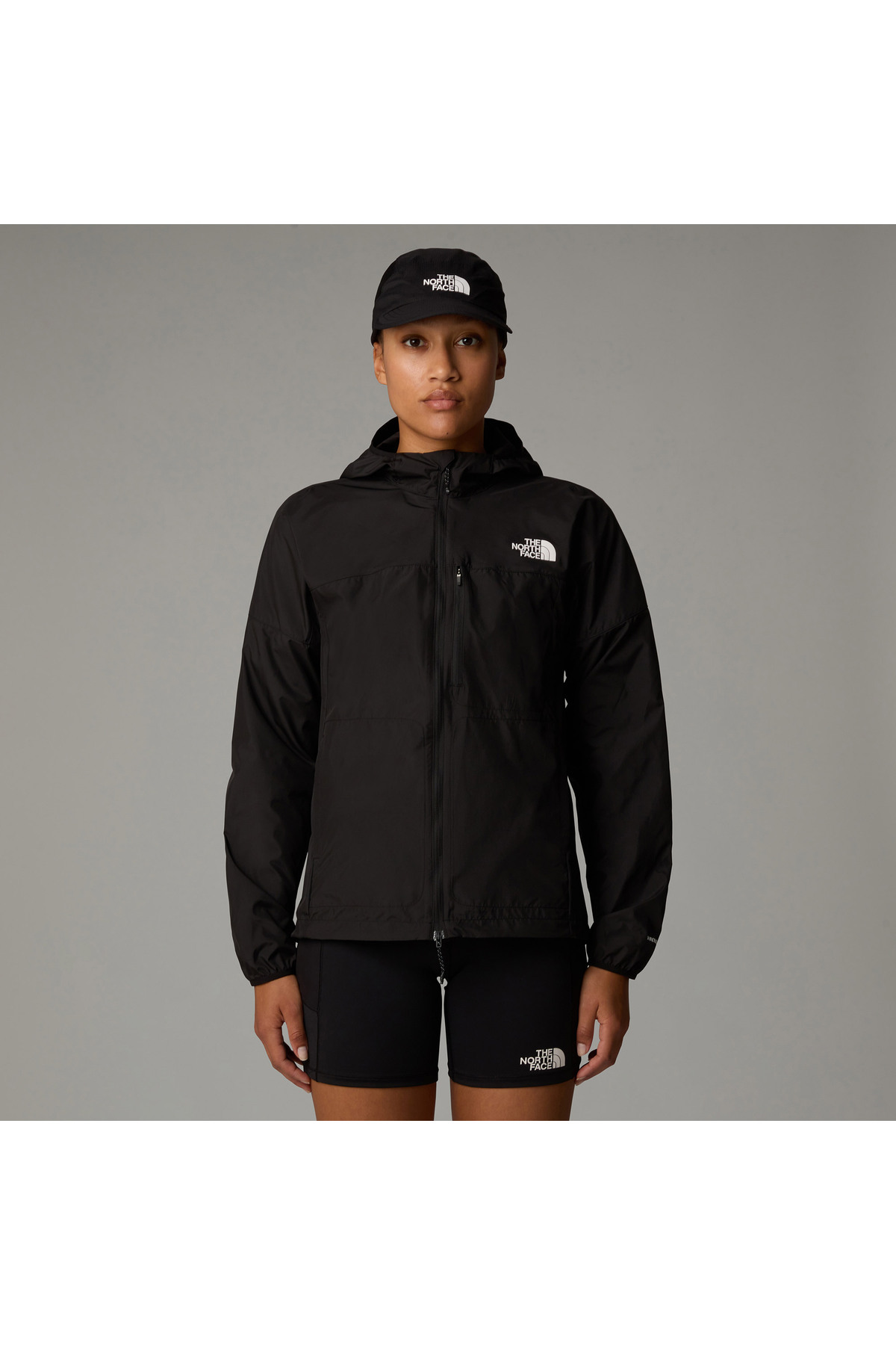 THE NORTH FACE Higher Run Wind Kadın Siyah Koşu Ceketi