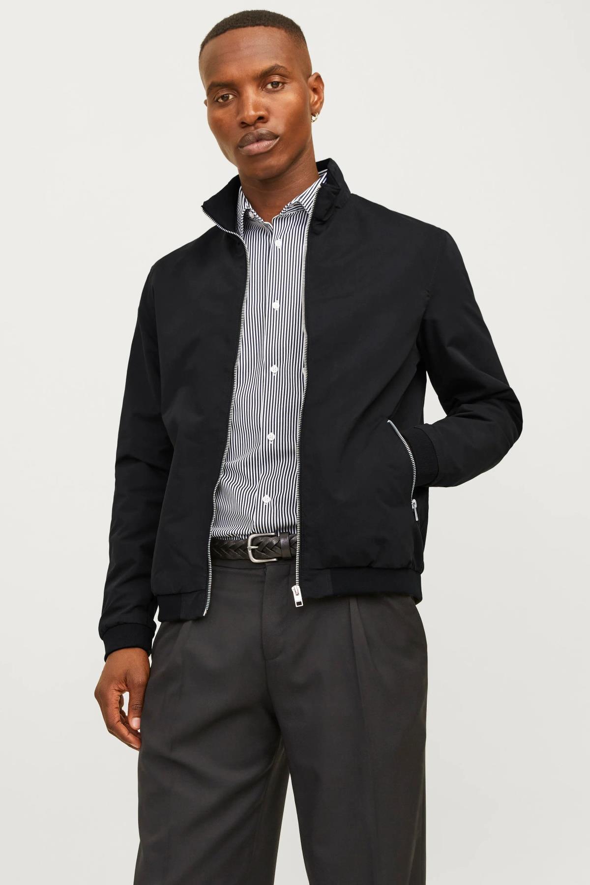 Rush Harrington Men's Black Jacket (12204277-B)