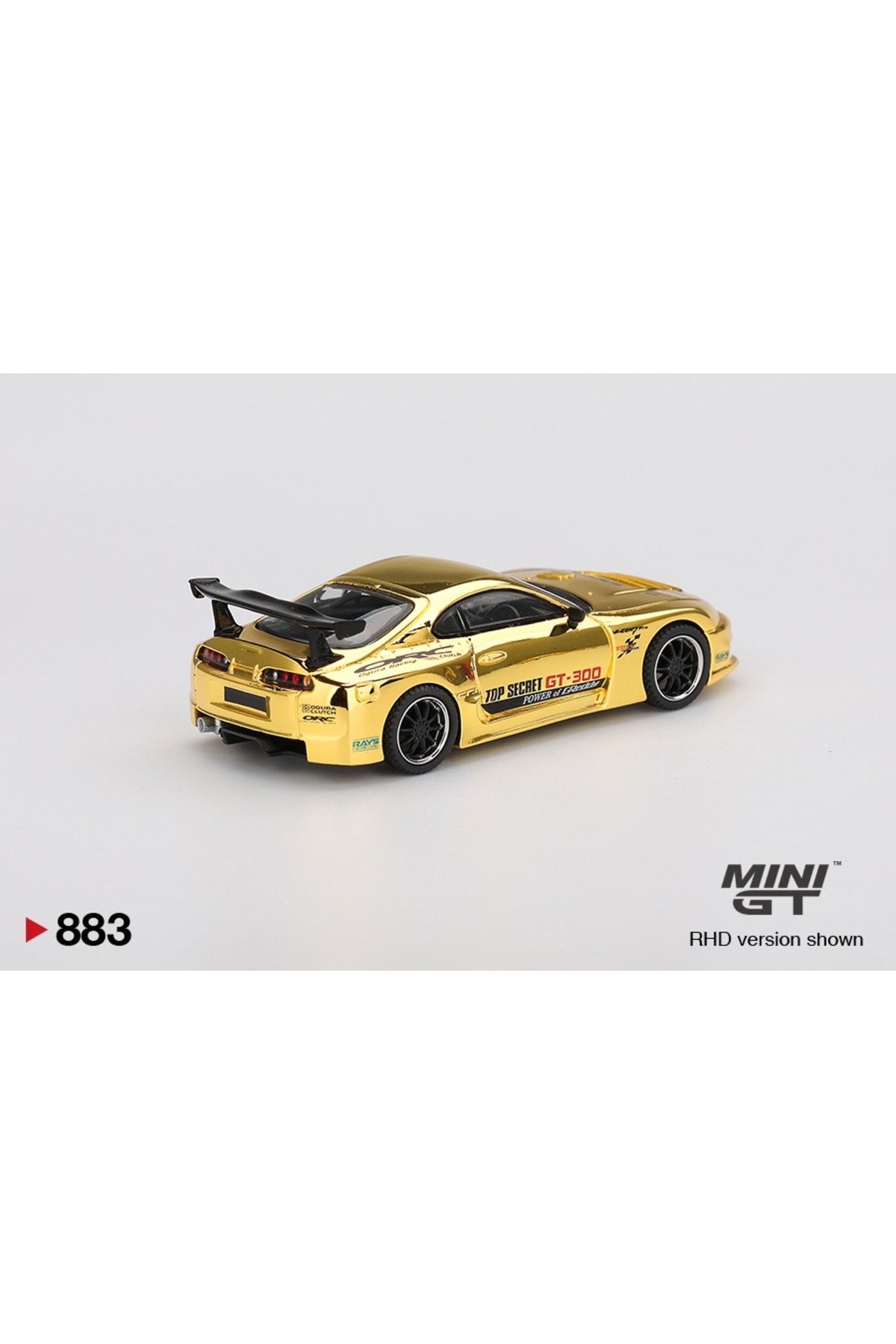 mini gt 881-882-883 1/64 Top Secret TAS 2025 Gold Chrome Set