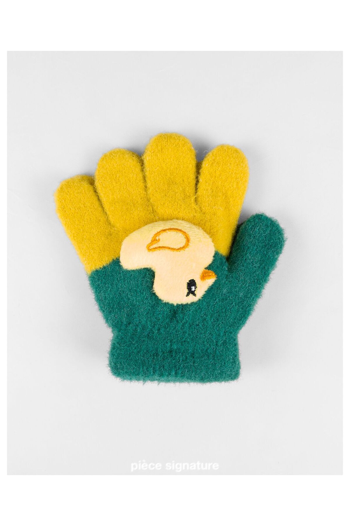 PIECE SIGNATURE Sevimli Ördek Aksesuarlı Yumoş Çocuk Eldiven ( 1-3 Yaş ) fotoğrafı 3 (önizleme)