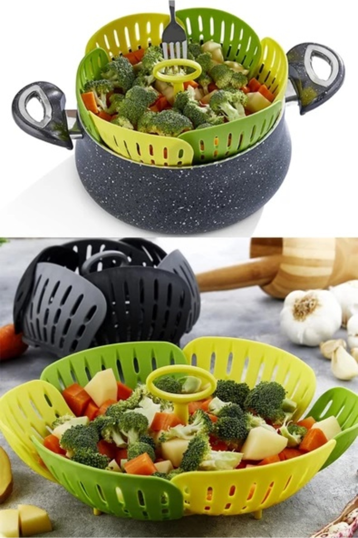 Bucuks Sebze Haşlama ve Meyve Püresi Hazırlama Seti fotoğrafı 5 (önizleme)