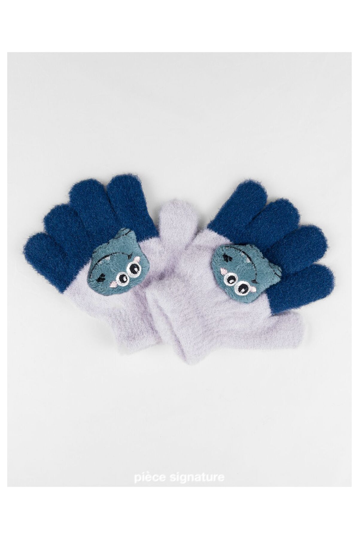 PIECE SIGNATURE Sevimli Değişik Aksesuarlı Yumoş Çocuk Eldiven ( 1-3 Yaş ) fotoğrafı 4 (önizleme)