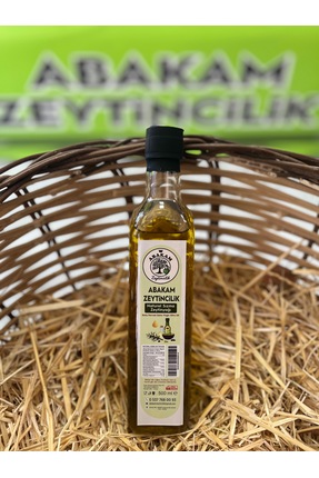 ABAKAM ZEYTİN ABAKAM ZEYTİNCİLİK (500mle) NATURAL SIZMA ZEYTİNYAĞI CAM ŞİŞE