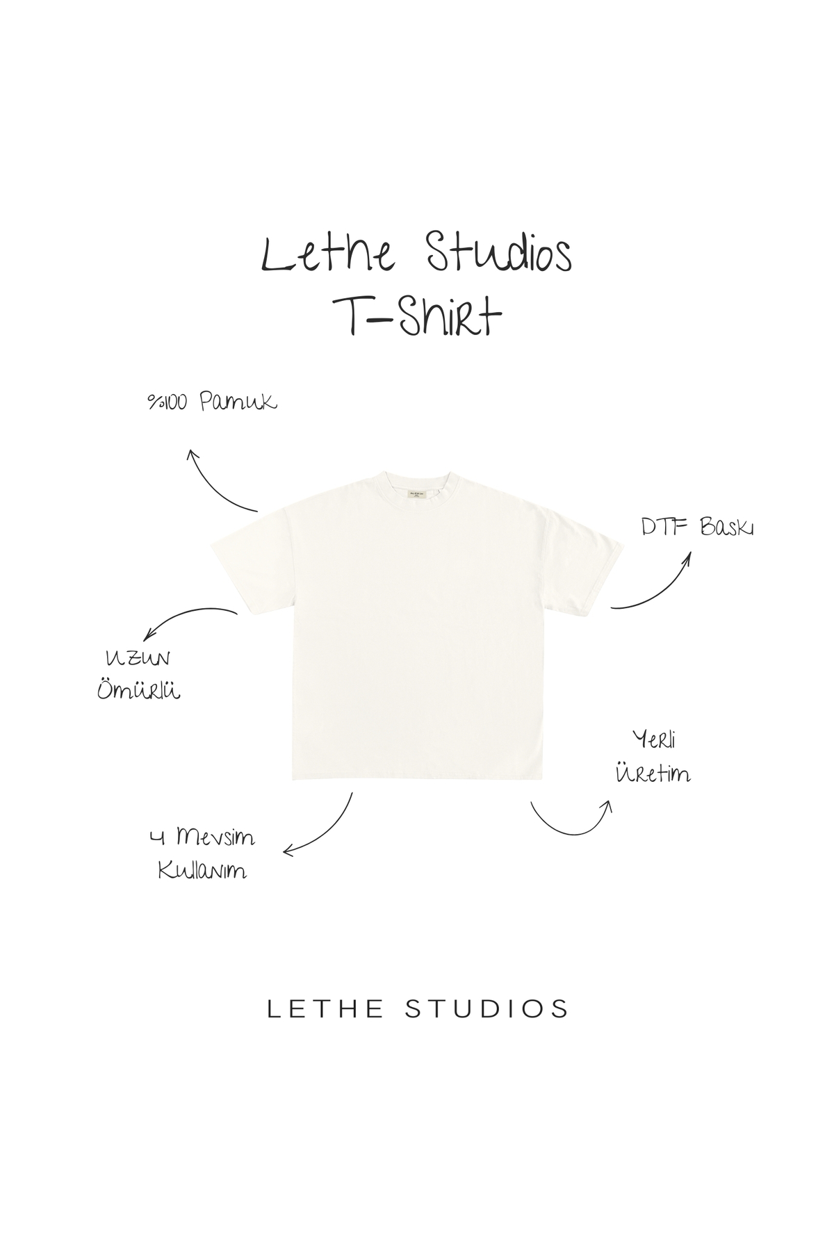 lethestudios  Most Hated Girl Baskılı T-Shirt - Görsel 2