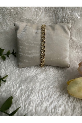 NUR LUCIA XUPING 14K RENGİNDE GOLD ZİNCİR KADIN BİLEKLİK 19 CM