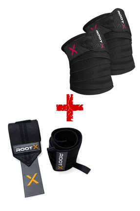 ROOTX KNEE WRAPS DİZLİK - WRIST WRAPS BİLEKLİK 2'Lİ SET
