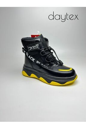 Daytex Erkek Çocuk Premium Spor Bot – Otomatik Bağcıklı, Cırtlı, Çift Tabanlı...