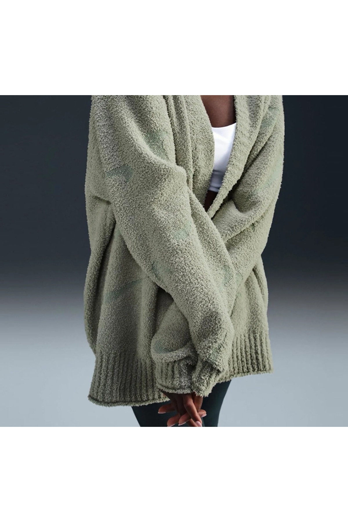 SENSUAL　FMH　レザーパーカー　オリーブ XU パーカー 「Never mind the XU」fur hoodie / 「ネバーマインド ザ
