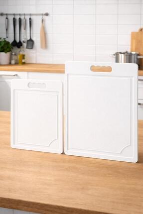 Dory 2 Adet Poliamid Kaymaz Yüzeyli Kesme Tahtası (37x27.5 / 31.5×22 cm)