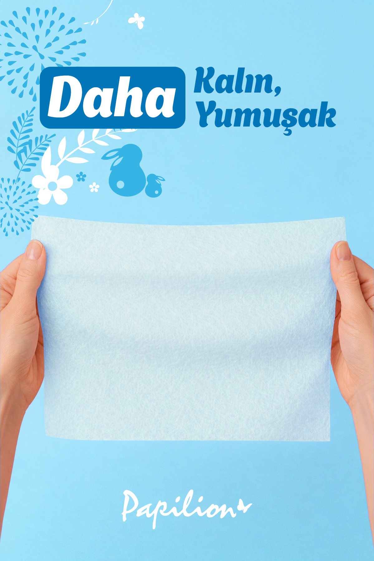 Papilion Baby Kokusuz Hypoallergenic Islak Bebek Havlusu Extra Kalın 6x100 – 600 Yaprak Ekonomik Set fotoğrafı 3 (önizleme)